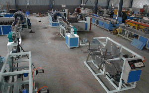 PVC Fiber Reinforced Soft Pipe Extrusion Line